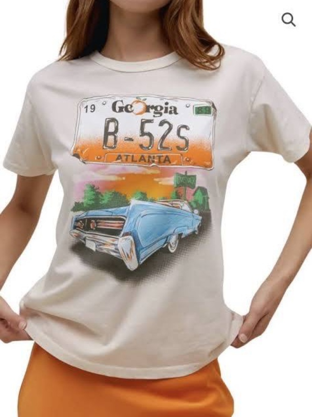 Daydreamer B-52's Love Shack Car Ringer Tee Size Medium 80s Love Shack